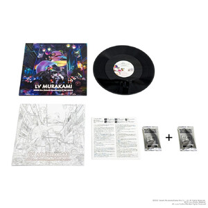 [ふるさと納税限定セット]12 inchレコード盤『LV MURAKAMI』トレーディングカード2パック入り[ 京都 村上隆 カイカイキキ アーティスト 大人気 レア トレカ カード おしゃれ かわいい アート 現代美術 人気 おすすめ 通販 送料無料 ふるさと納税 ]
