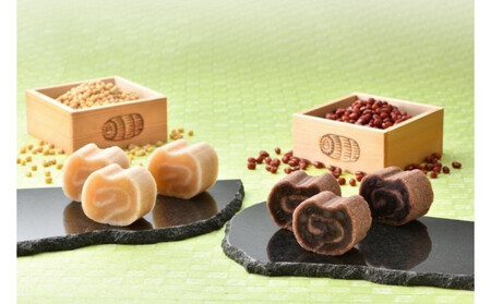 [俵屋吉富]雲龍・白雲龍(本棹)詰め合わせ 各1本|京都 スイーツ 銘菓 老舗の和菓子屋 人気