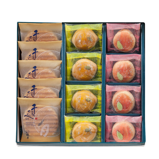 [鼓月]摘み果銘菓撰3種詰合せ|京都 和菓子 有名店 人気セット 和菓子