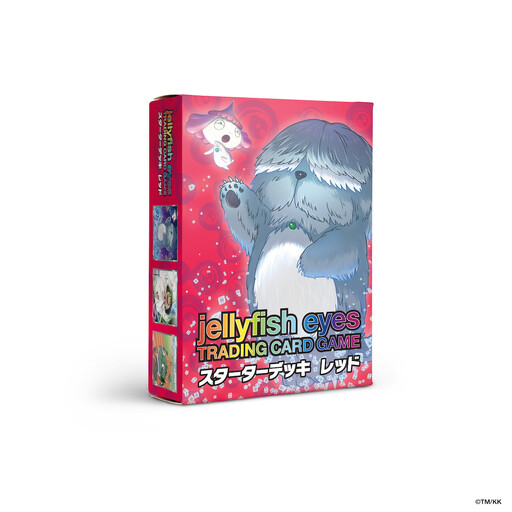 めめめのくらげ TRADING CARD GAME スターターデッキ レッド｜京都 アート トレカ デッキ