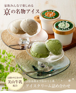 【伊藤久右衛門】宇治二色アイスクリーム 抹茶・ほうじ茶 24個入［京都 老舗 和菓子 抹茶 アイスクリーム 有名店 人気 おすすめ お菓子 スイーツ  お取り寄せ グルメ　通販 ギフト プレゼント 贈答 ふるさと納税］