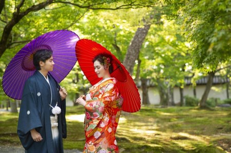[TAKAMI BRIDAL]京都ロケーションフォトプラン+祇園びとら、ディナーセット