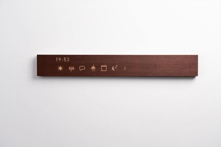 【mui】京都発の木製スマートデバイス（Dark）