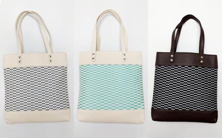 [Kyoto SILK Hannari]オリジナルトート(白藍・白エメグリーン・黒グレー)