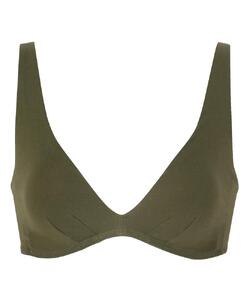 【ウンナナクール】364 コットン＜Sサイズ＞オリーブ1枚｜京都 ワコール インナーブランド ラクときれいを叶えるノンワイヤーブラジャー 人気