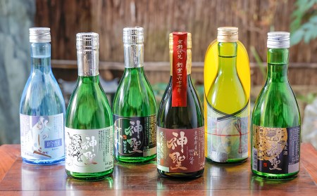[山本本家]日本酒6種飲み比べセット(300ml×6本セット)