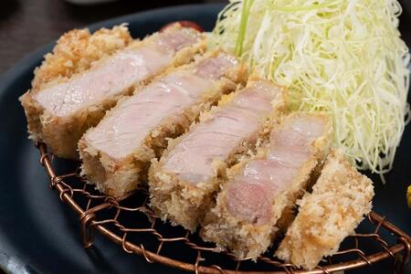 [熟成豚かわむら][昼夜共通]特上ロースかつ定食130g お食事券2名様分(ぐるなびセレクション)
