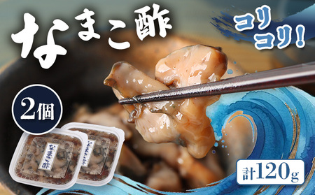 【マリナシーフーズ】なまこ酢×2個 120g【02138】