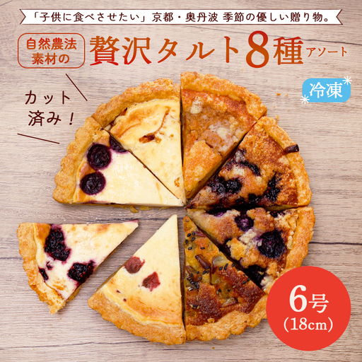 季節のおまかせタルト 8ピース ベイクドタルト