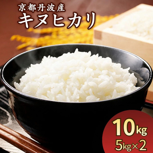 米 10kg(5kg×2袋)京都丹波産 キヌヒカリ 白米