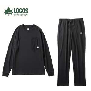 LBL リカバリーウエア 冬用上下セット Lサイズ リカバリーパンツ+プルオーバー ブラック