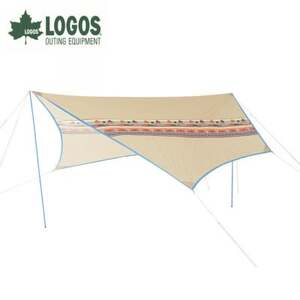 LOGOS ナバホ ブリッジヘキサタープセット-BB キャンプやアウトドアに 71806509