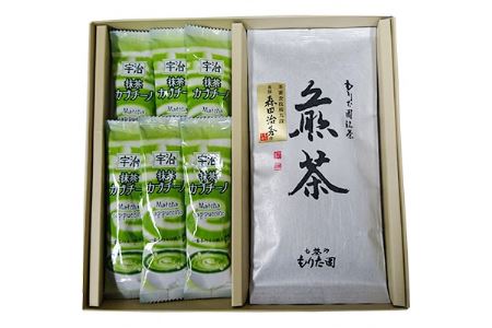 茶審査技術九段 茶師 森田治秀作 お茶セット_飲料・ドリンク 茶葉・ティーバッグ 茶 _