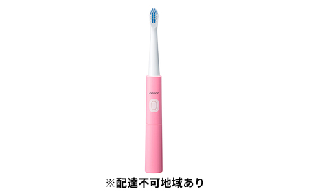 オムロン　音波式電動歯ブラシ HT-B216【ピンク】