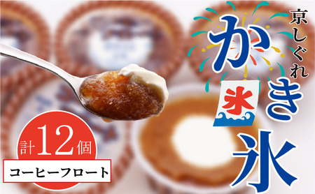 かき氷 京しぐれ コーヒーフロート 12個 氷菓 アイス アイスアイスアイスアイスアイスアイスアイスアイス