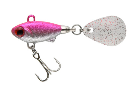 BAKUREE spin 6 #04 銀粉ピンクバック