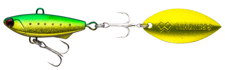 BAKUREE spin 15 #07 銀粉ライムチャートイワシ