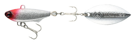 BAKUREE spin 15 #12 銀粉レーザーレッドヘッド