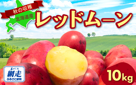 [先行予約]秋の収穫美味レッドムーンじゃがいも 10kg(2025年9月15日以降発送)