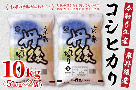 令和6年産　京都丹後産　コシヒカリ10kg（5kg×2袋）