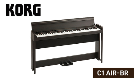 C1 AIR-BR ピアノ 電子ピアノ デジタルピアノ 電子楽器 日本製 RH3鍵盤 Bluetooth対応 88鍵盤 ブラウン