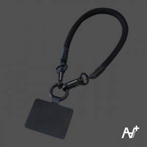 loops(ブラック)普段使いのスマホ、キャンプや登山などのアウトドアでも大活躍のマルチストラップ【1582416】