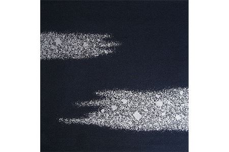 友禅風呂敷 雲霞(紺地に銀)1枚_装飾品・工芸品 鞄・バッグ かばん カバン_