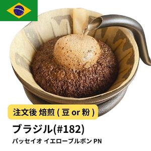[豆]コーヒー #182 ブラジル パッセイオ イエローブルボン PN 310g 当日焙煎 大山珈琲