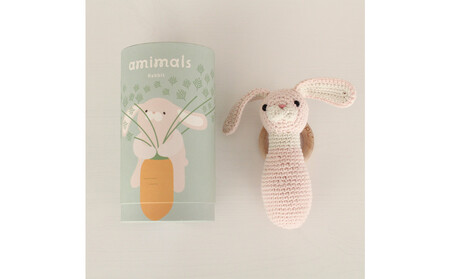 HOPPL amimals(アミマルズ) ラトル Rabbit