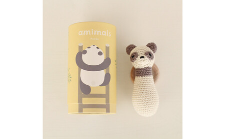 HOPPL amimals(アミマルズ) ラトル Panda
