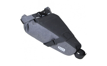 R250 防水サドルバッグ2  スモール ブラック/グレー