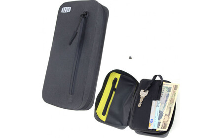 R250 防水スマートライドポーチ  スーパーDX3 フルオープン  W小銭入れ ブラック