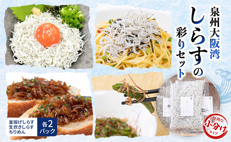 泉州大阪湾しらすの彩りセット