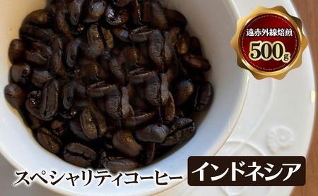 スペシャリティコーヒー インドネシア (マンデリン ビンタンリマ) 遠赤外線焙煎500g コーヒー豆 珈琲 豆