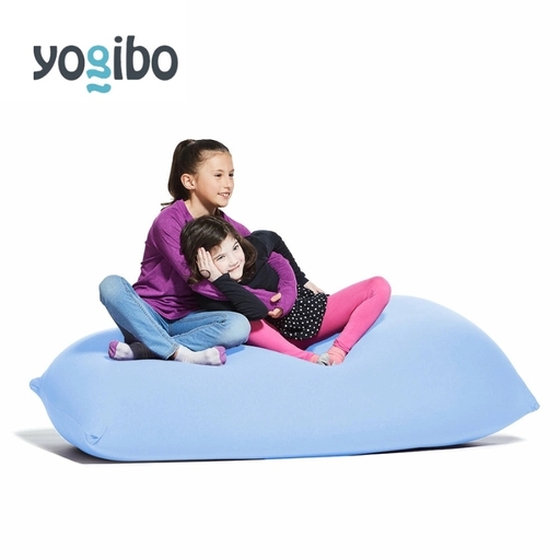 ヨギボー ライト ペールブルー Yogibo Lite ビーズクッション 1人掛け ローソファ スリム 軽量 コンパクト 新生活 省スペース 洗えるカバー インテリア 家具 ギフト 大阪府 岸和田市