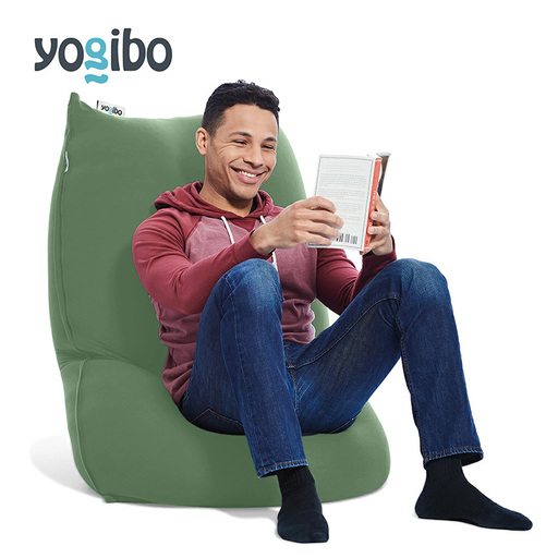 ヨギボー ライト オリーブグリーン Yogibo Lite ビーズクッション 1人掛け ローソファ スリム 軽量 コンパクト 新生活 省スペース 洗えるカバー インテリア 家具 ギフト 大阪府 岸和田市