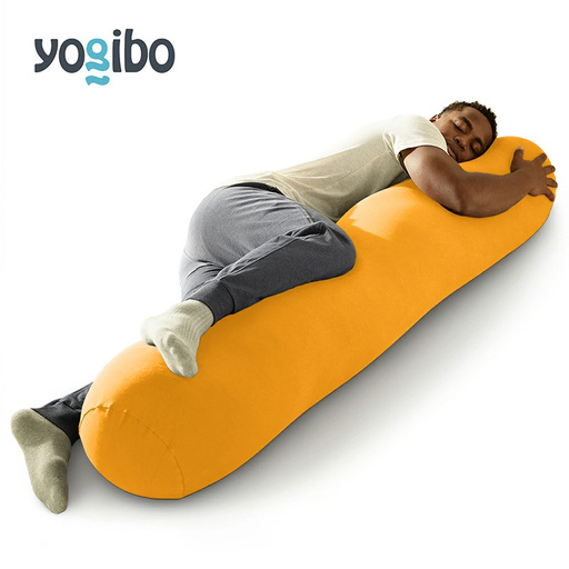 ヨギボー ロールマックス アンバーゴールド Yogibo Roll Max 抱き枕 特大 ロングクッション 妊婦 マタニティ 寝具 洗えるカバー インテリア 家具 ギフト 大阪府 岸和田市