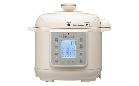 マイコン電気圧力鍋3.0Ｌ楽ポン ヌージュ