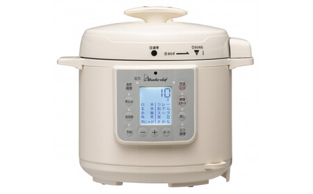 マイコン電気圧力鍋4.0L楽ポン ヌージュ