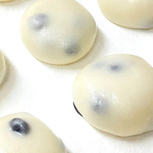 杵つき餅 黒豆 1kg(10個×2パック) / もち 餅 おもち もち 白餅 もち米 国産米 単一米 個包装 冷凍 年内発送[ibuk0004]