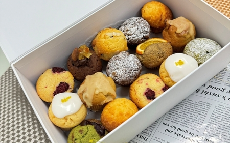 手作りマフィン15個詰め合わせボックス 定期便[2ヶ月に1回×3回お届けいたします!][snlf0001-tkb]