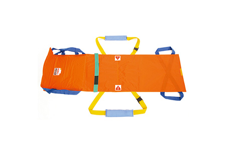 ワンタッチ式ベルト担架 救護担架 SB180 [0003]