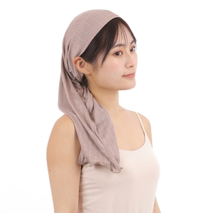 ゴールデンシルク ナイトキャップ ロングタイプ【ピンクベージュ】[4905]