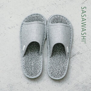 SASAWASHI スリッパ グレー