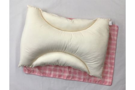 日本製 びっくり快眠サポート ソフト&ホールド枕 枕カバー ピンク2枚付 [2333]