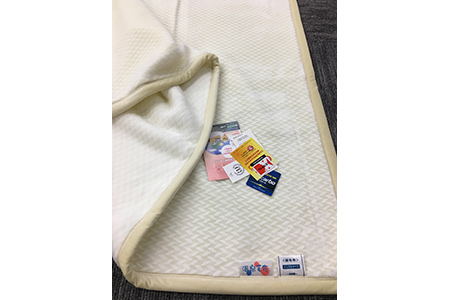 C.R.P加工毛布 クロスマイヤー毛布 シングルサイズ パール 1枚 11701柄 [0628]