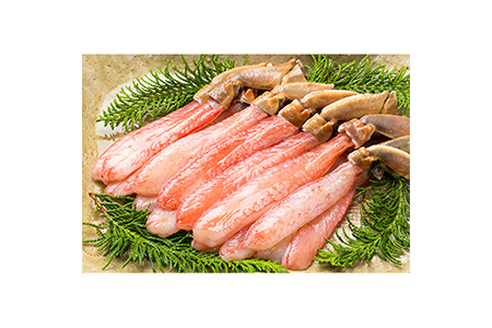 生ズワイ蟹 蟹しゃぶ用棒肉 400g (4L〜5L) [2915]