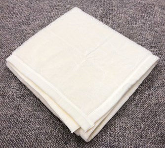 天然素材のやわらかコットン100% 吸水性抜群! 綿マイヤーひざ掛け OZ-301 [4592]