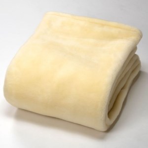日本製メリノウール毛布 メリノウール ロングイエロー シングルサイズ 140×200cm|ふんわり 暖かい 発熱 秋冬向け [3135]