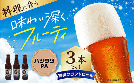 高槻クラフトビール HATTATSU-PA 3本[AOCI012] クラフトビール